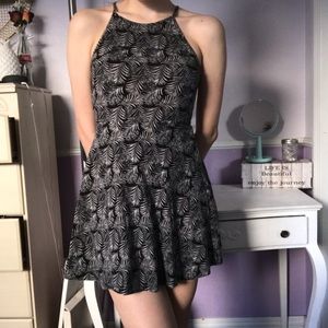 Tropical Print Dress